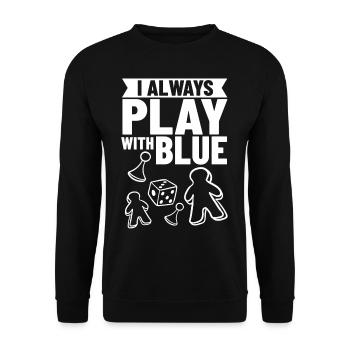 Board Game Board Game Player Family - Unisex Sweatshirt - black - Front - Alina (178cm) & Michal (187cm)