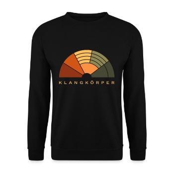 Orchestra Choir Orchestra Layout Seating Plan Retro - Unisex Sweatshirt - black - Front - Alina (178cm) & Michal (187cm)