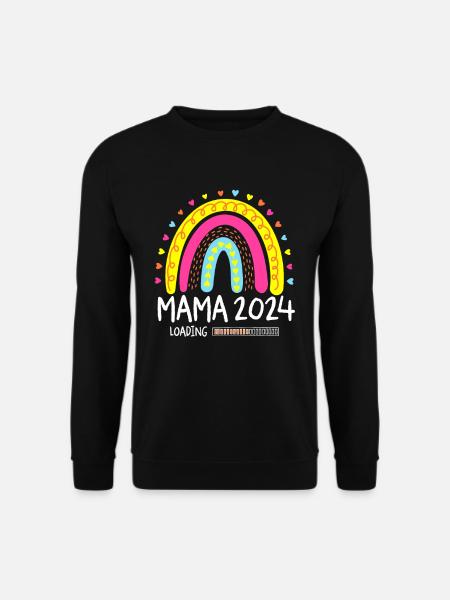 Mama 2024 Loading - Unisex Pullover - Schwarz