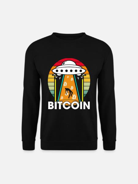 Bitcoin Alien - Sweat-shirt Unisexe - noir