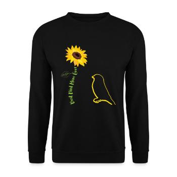 Meilleure maman d’oiseau de tous les temps - Sweat-shirt Unisexe - noir - Devant - Alina (178cm) & Michal (187cm)