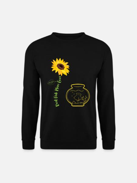 Best Fish Mom Ever - Unisex Pullover - Schwarz