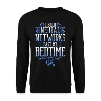 Datenwissenschaftler Data Science Wissenschaft - Unisex Pullover - Schwarz - Vorne - Alina (178cm) & Michal (187cm)