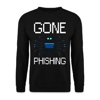 Ethical Hacker Security Computer Hacking - Unisex Sweatshirt - black - Front - Alina (178cm) & Michal (187cm)