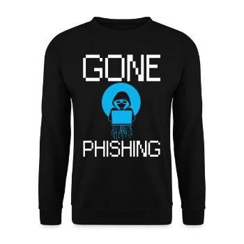 Ethical Hacker Security Computer Hacking - Unisex Sweatshirt - black - Front - Alina (178cm) & Michal (187cm)