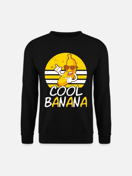 Banana - Unisex Sweatshirt - black