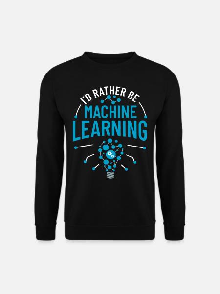 Machine Learning Artificial Intelligence AI - Unisex Sweatshirt - black