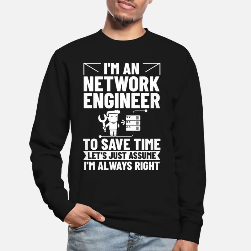 Netzwerkingenieur Network Engineer Computer Unisex Sweatshirt