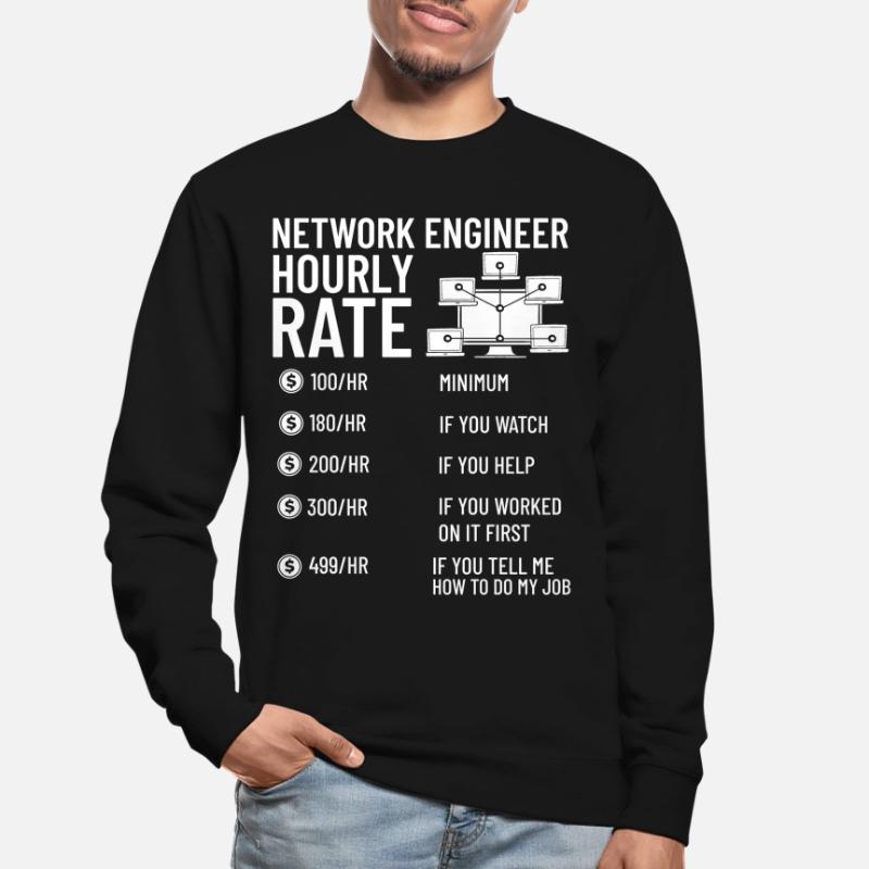 Netzwerkingenieur Network Engineer Computer Unisex Sweatshirt