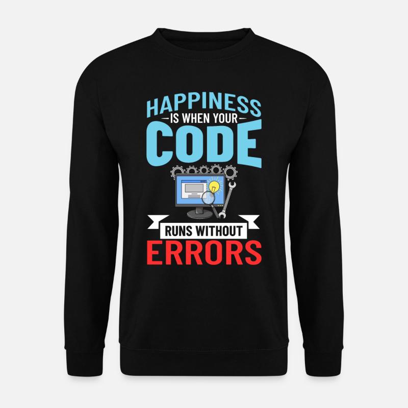 Software Development Software Developer Developer - Unisex Sweatshirt - black