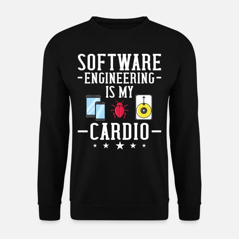 Software Engineering Software Engineering Engineer - Unisex Sweatshirt - black
