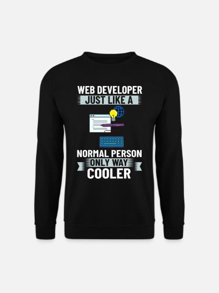 Web Entwicklung Webentwickler Entwickler Manager - Unisex Pullover - Schwarz
