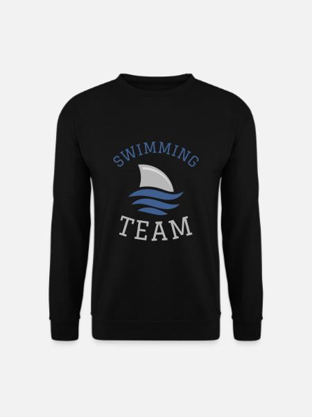 Schwimmverein Swimming Team - Unisex Pullover - Schwarz