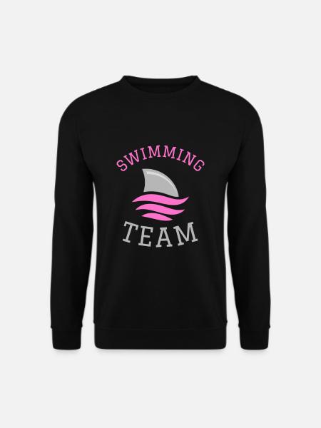 Équipe de natation de natation de compétition - Sweat-shirt Unisexe - noir