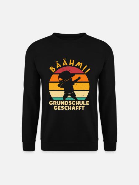 Bäähm Grundschule geschafft - Unisex Pullover - Schwarz