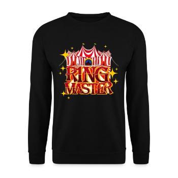 Manegemeister Circus Circus Circus Artists - Unisex Sweatshirt - black - Front - Alina (178cm) & Michal (187cm)