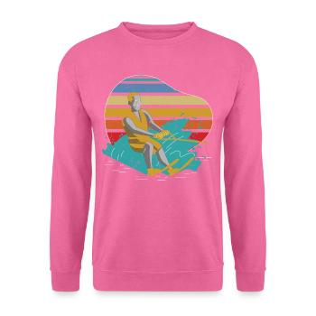 Water Skiing Summer Fun - Unisex Sweatshirt - pink - Front