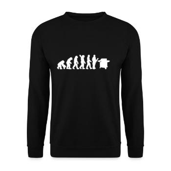 GASGRILL Grill Evolution - Sweat-shirt Unisexe - noir - Devant - Alina (178cm) & Michal (187cm)