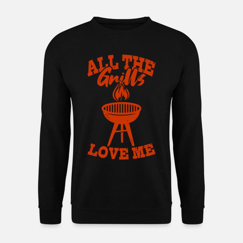 BBQ Grill COAL GRILLER - Unisex Sweatshirt - black