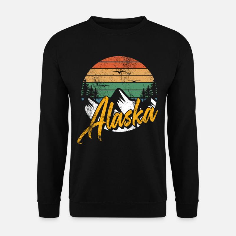 Alaska - Unisex Pullover - Schwarz