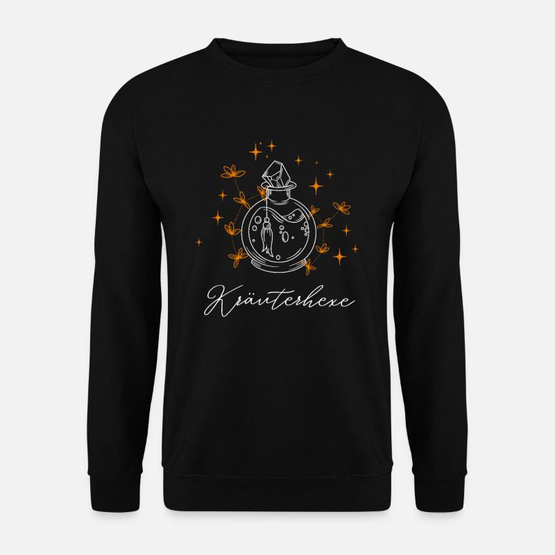 Herbal Witch Magic Potion Herbalisme Nature - Sweat-shirt Unisexe - noir