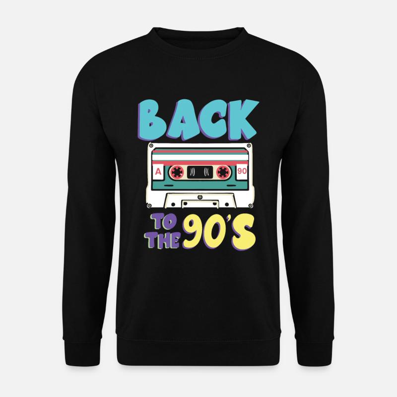 Back to the 90s - Unisex Sweatshirt - black