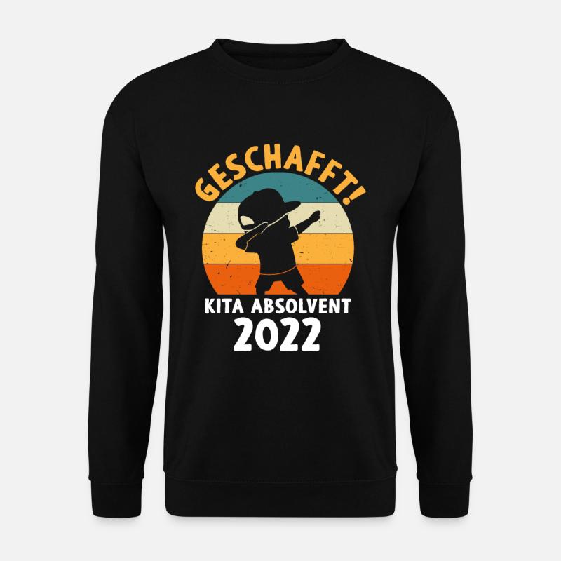 Bye Bye Kita Abgänger 2022 Kita Absolvent 2022 - Unisex Pullover - Schwarz