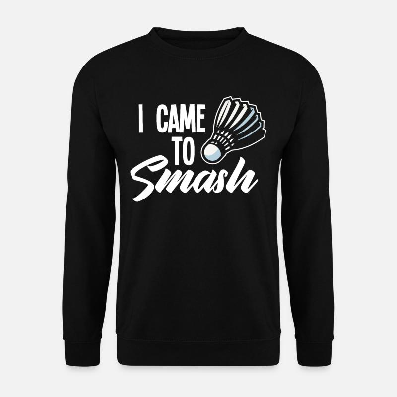 Badminton - Unisex Sweatshirt - black