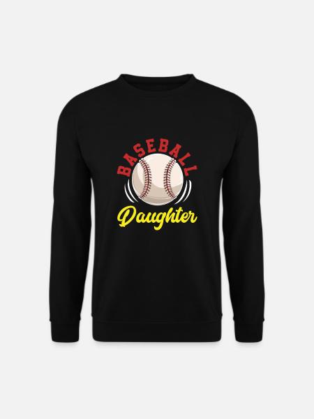 Fille de baseball - Sweat-shirt Unisexe - noir