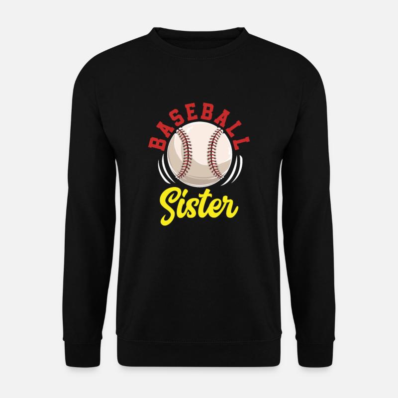 Baseball Schwester - Unisex Pullover - Schwarz