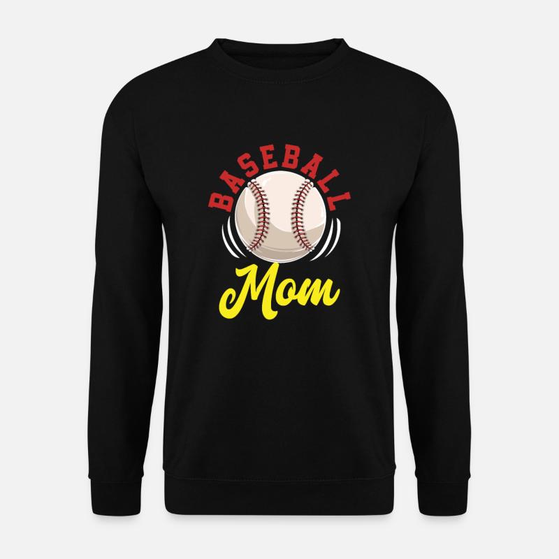 Baseball Mama - Unisex Pullover - Schwarz