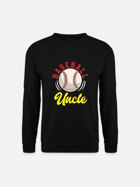 Baseball Onkel - Unisex Pullover - Schwarz