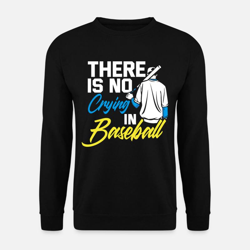 Baseball - Unisex Pullover - Schwarz