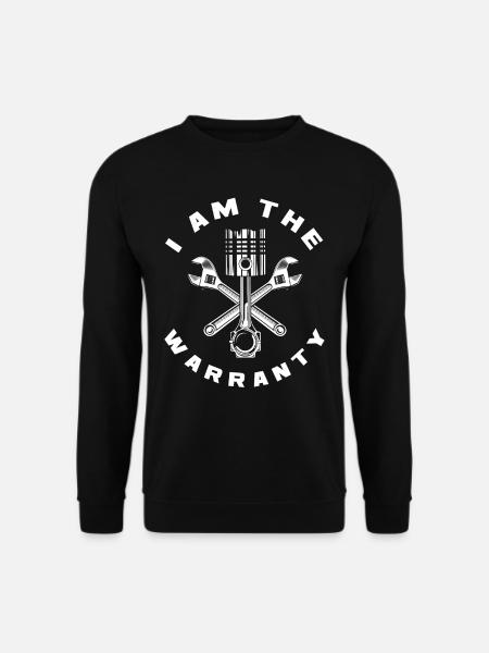 Car Mechanic Warranty - Unisex Sweatshirt - black