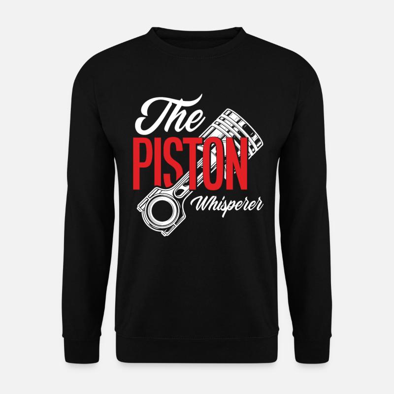 Mécanicien automobile Piston Whisperer - Sweat-shirt Unisexe - noir