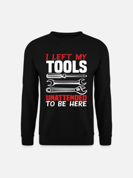 Car Mechanic Tools - Unisex Sweatshirt - black