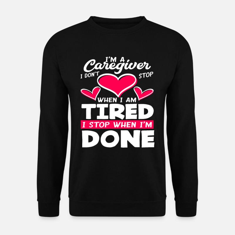 Fière infirmière - Sweat-shirt Unisexe - noir