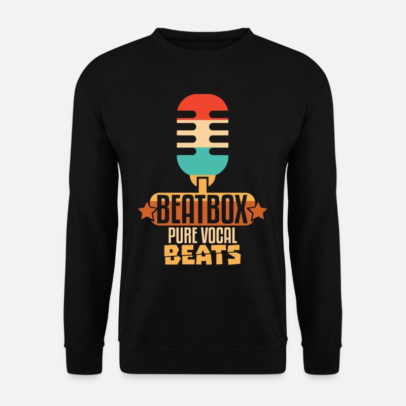 Beatbox Pure Vocal Beats - Unisex Sweatshirt - black