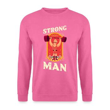 Circus Strong Man - Unisex Sweatshirt - pink - Front