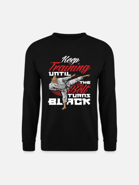 Karate Martial Arts Training - Unisex Sweatshirt - black
