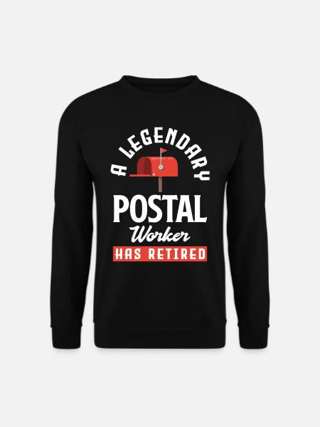 Fonctionnaires postaux Pensionné - Sweat-shirt Unisexe - noir