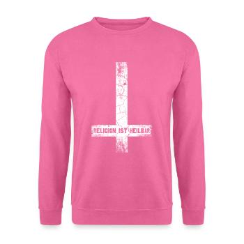 La religion est curable Athéisme athée - Sweat-shirt Unisexe - rose - Devant