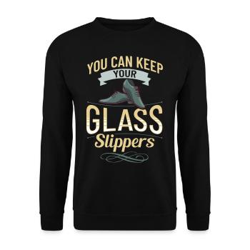 Claquettes Chaussures pour débutants Musique Apprendre Danseur - Sweat-shirt Unisexe - noir - Devant - Alina (178cm) & Michal (187cm)