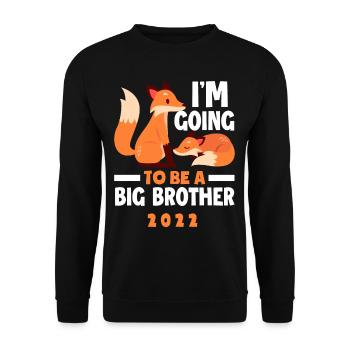 Frère Fuchs Frères et sœurs Progéniture 2022 - Sweat-shirt Unisexe - noir - Devant - Alina (178cm) & Michal (187cm)