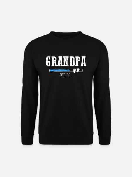 Opa loading Werdender Opa - Unisex Pullover - Schwarz