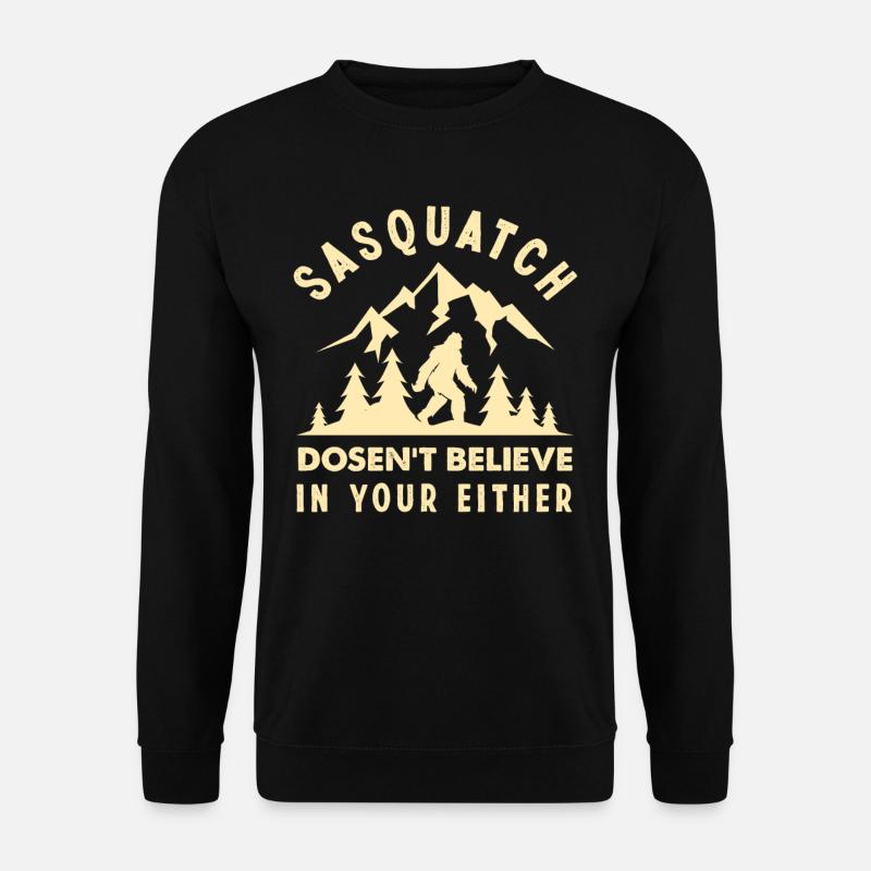 Bigfoot Hunter Mythe Créature Créature - Sweat-shirt Unisexe - noir