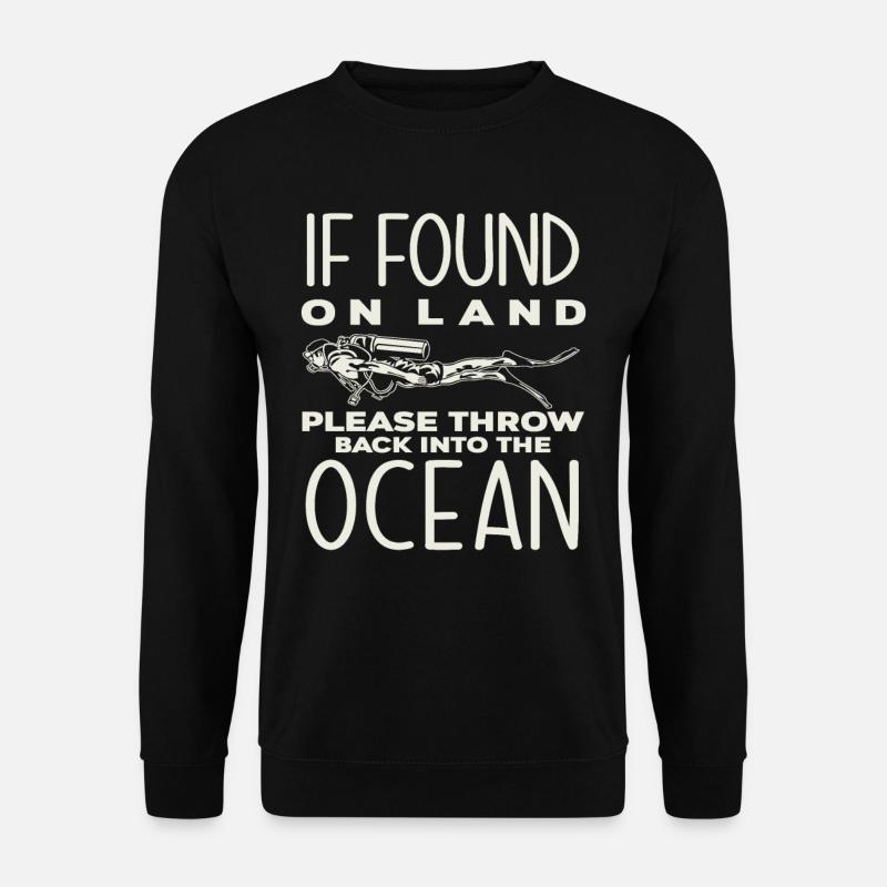 Diving Hobby Diving lovers - Unisex Sweatshirt - black