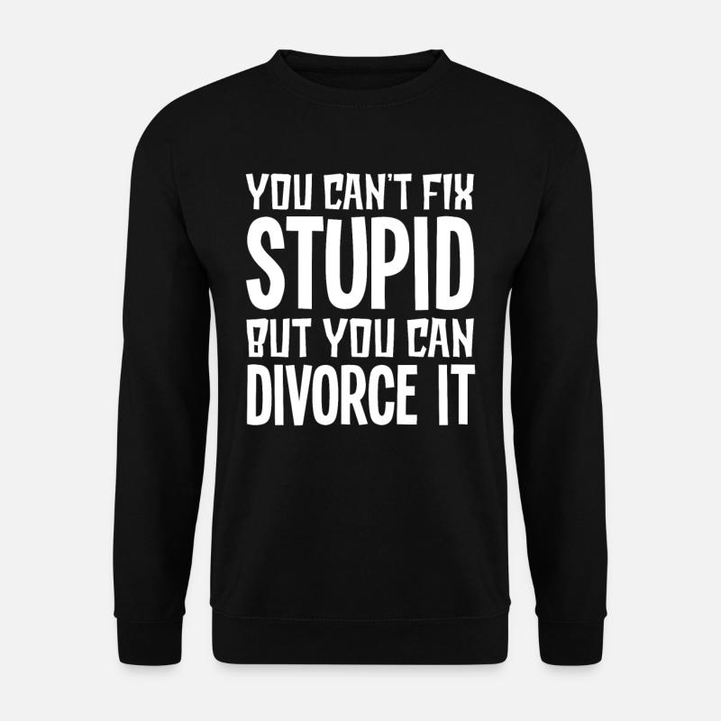 Divorce - Unisex Sweatshirt - black