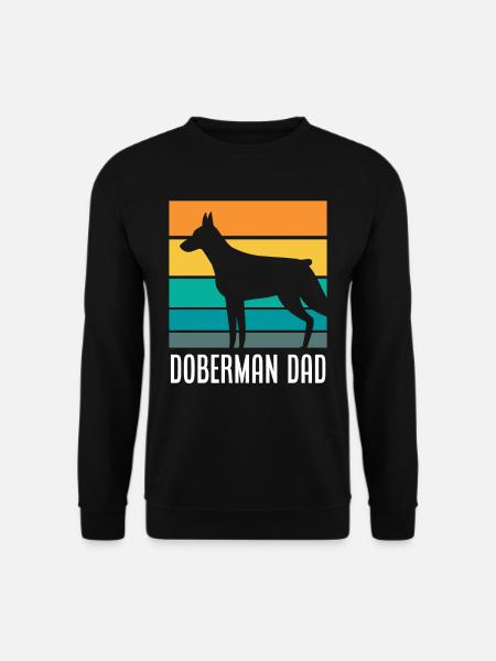 Doberman Dad - Unisex Sweatshirt - black