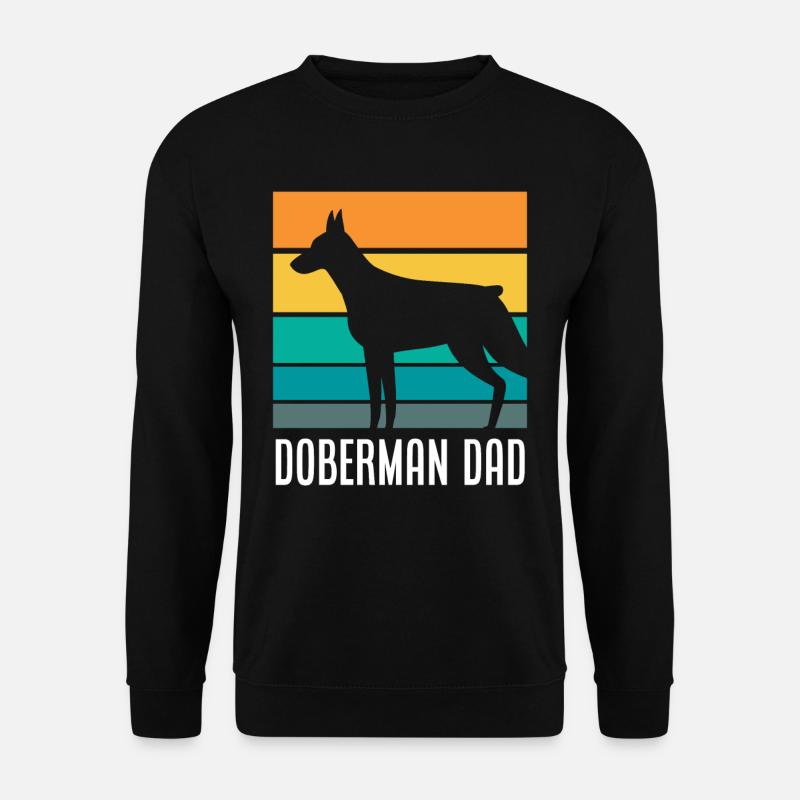 Doberman Dad - Unisex Sweatshirt - black